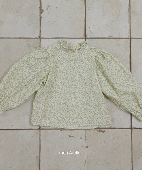 9[予約]mon Atelier daisy blouse