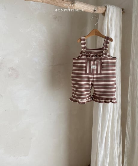 10[予約]elov&monpetitbebe bagely overall