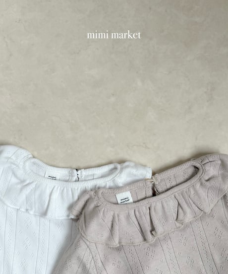 45[予約]mimi market winter polo shirt