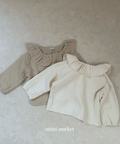 19[予約]mimi market outback frill shirt