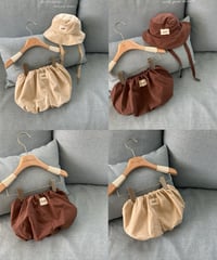 28[予約]monbebe double balloon bloomers