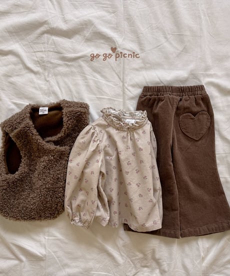 2[予約]go go picnic noel blouse