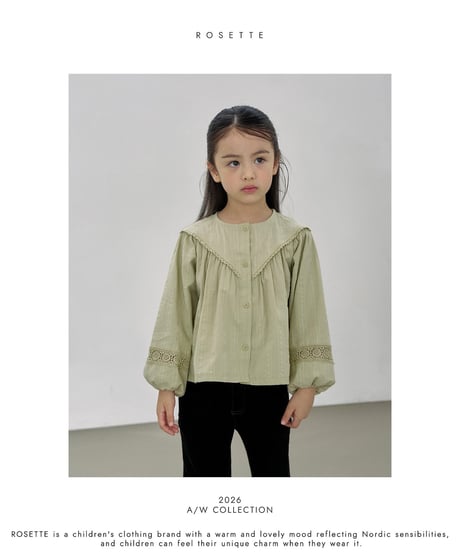 9[予約]ROSETTE evelyn blouse
