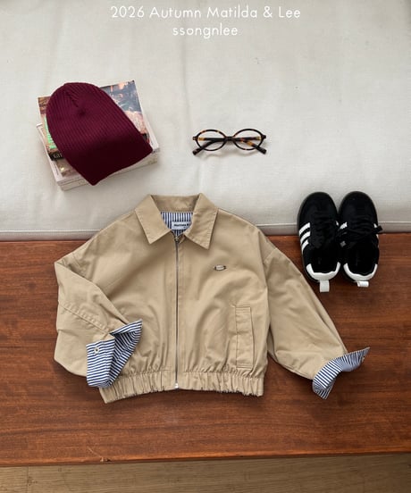84[予約]matilda&lee colorblock jumper