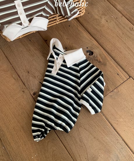 56[予約]bebeholic striped suit