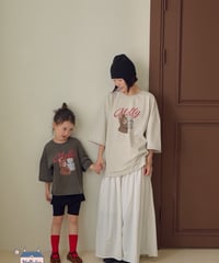 4[予約]Mollybin chichi pig t-shirt