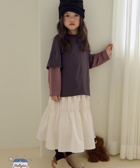 5[予約]Mollybin sleaker t-shirt