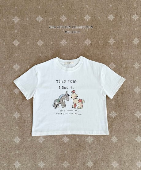 1[予約]melikey pony short sleeve t