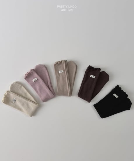 45[予約]LINDO soft roll socks
