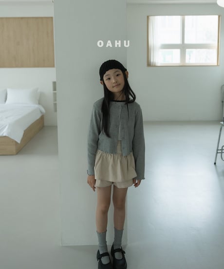 8[予約]oahu mini eyelet cardigan