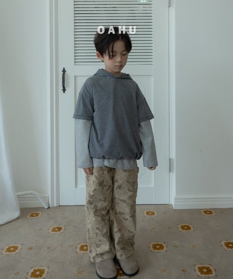 1[予約]oahu layered boxy t-shirt