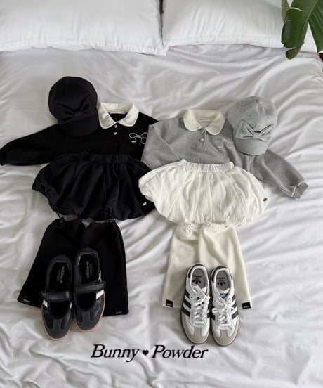 56[予約]bunny powder balloon skirt