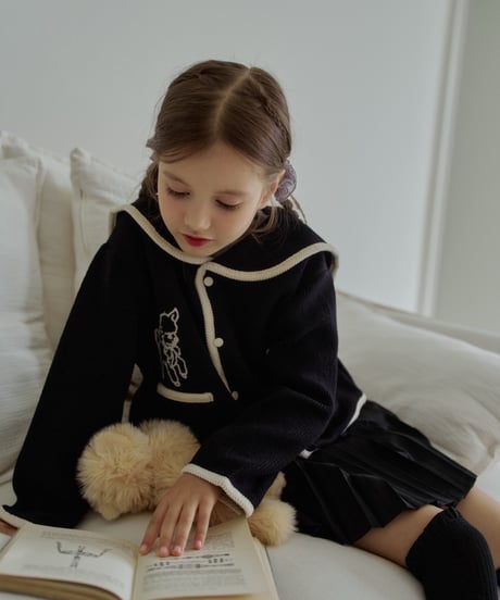 15[予約]momoann jacquard cardigan