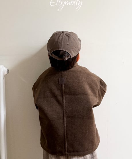 4[予約]ELLYMOLLY fluffy wool coat