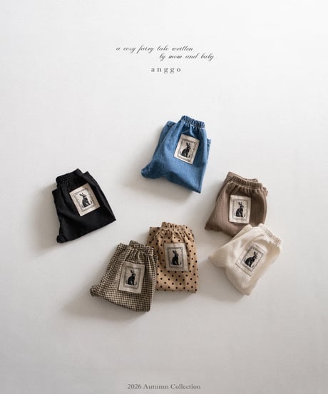11[予約]anggo pie pants