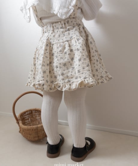 11[予約]mimi market lily tiered skirt