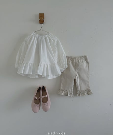 11[予約]aladin capri frill pants
