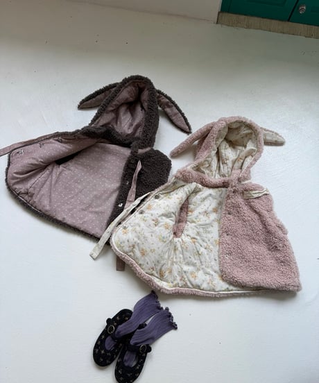 34[予約]aiai mongle bunny fleece vest