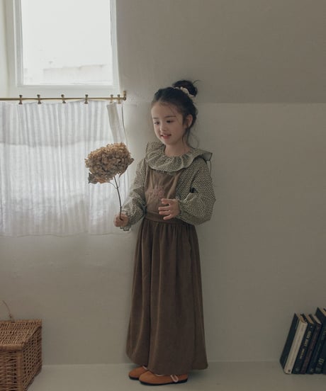 6[予約]送料無料 the beige flower bluse