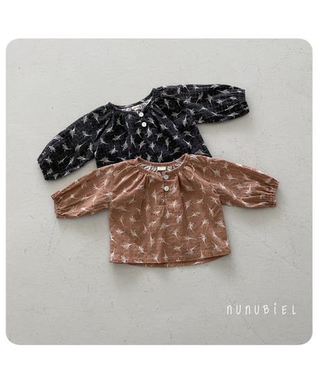 15[予約]nunubiel bebe narcissus blouse