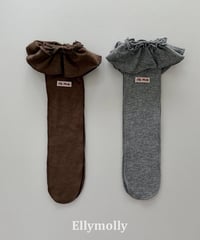 129[予約]ELLYMOLLY Edge Frill Socks