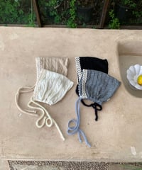 11[予約]bebeholic cable knit bonnet