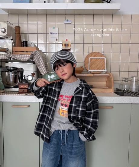 44[予約]matilda&lee buy check shirt