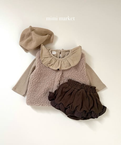20[予約]mimi market liz polo shirt