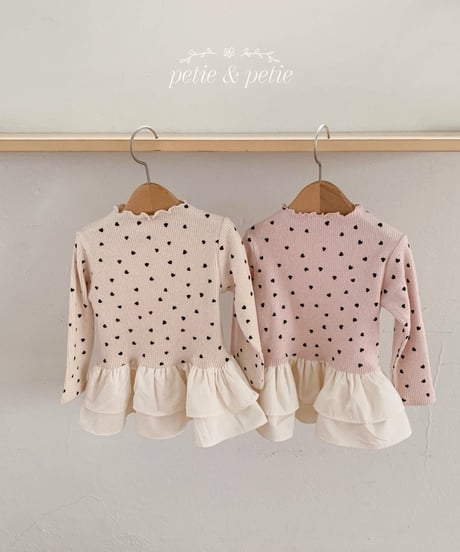 27[予約]petit&petit heart cancan t