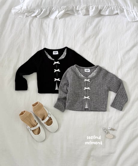 42[予約]second moment doi lace cardigan