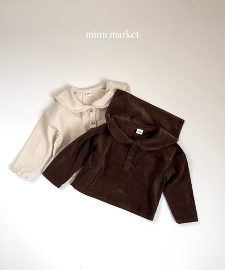 29[予約]mimi market corduroy sailor blouse