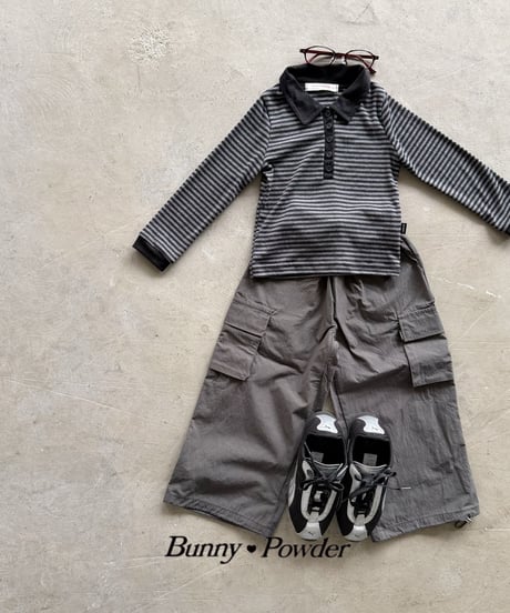 7[予約]bunny powder goat cargo pants