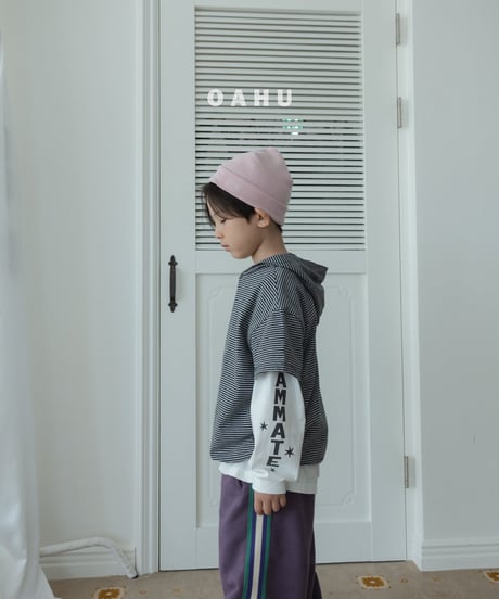 4[予約]oahu part short sleeve hoodie