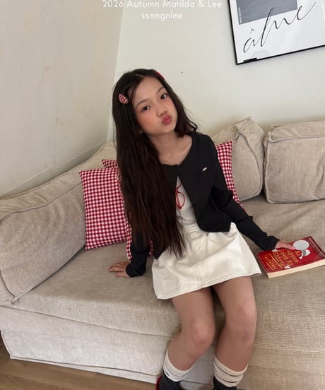 47[予約]matilda&lee daily cotton skirt