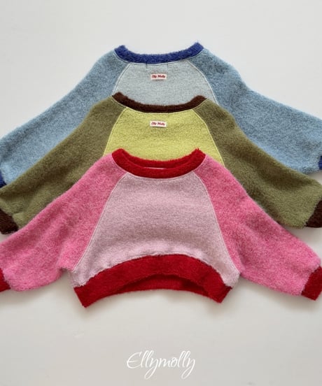 26[予約]ELLYMOLLY sweet muffin raglan mtm