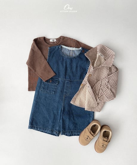 31[予約]onu slit overalls