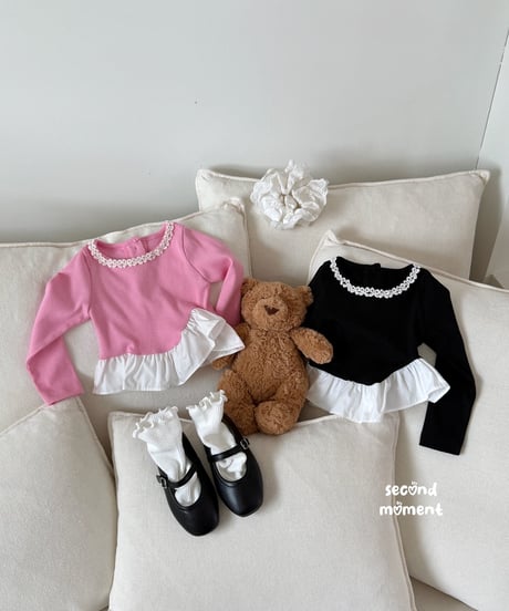 16[予約]second moment jupiter ribbon tee