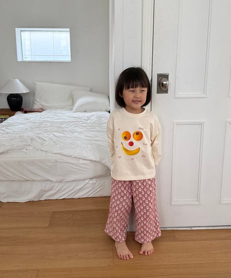 6[予約]nightbebe fruit long sleeve tee