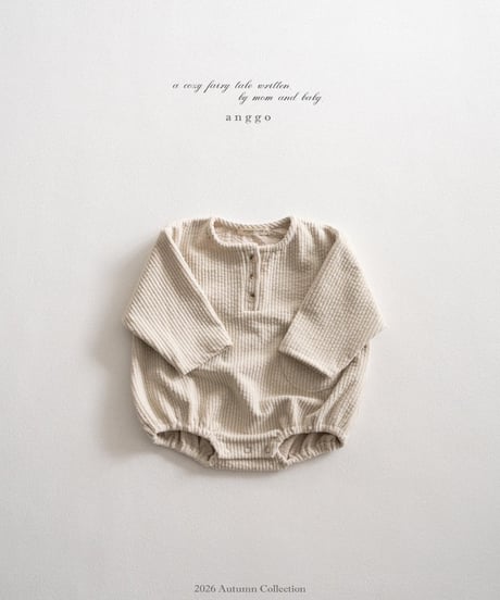 25[予約]anggo croissant romper
