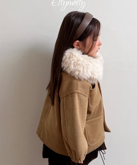 108[予約]ELLYMOLLY fur collar