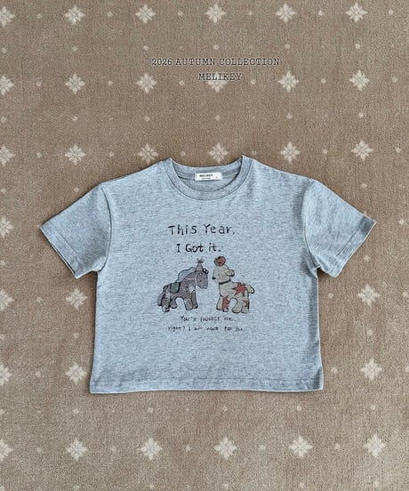 1[予約]melikey pony short sleeve t