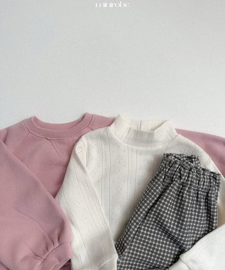 5[予約]minirobe raglan round mtm