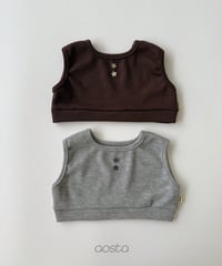 37[予約]Aosta star candy vest