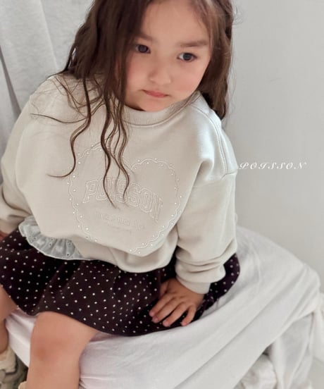 35[予約]poisson petit dot skirt