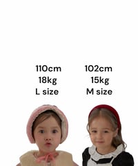 berryberry 2026冬 モデルサイズ