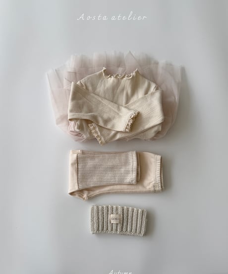 9[予約]Aosta knit cookie headband