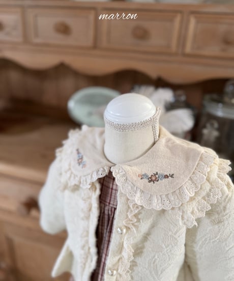 4[予約]marron emily jacket(XS-L)