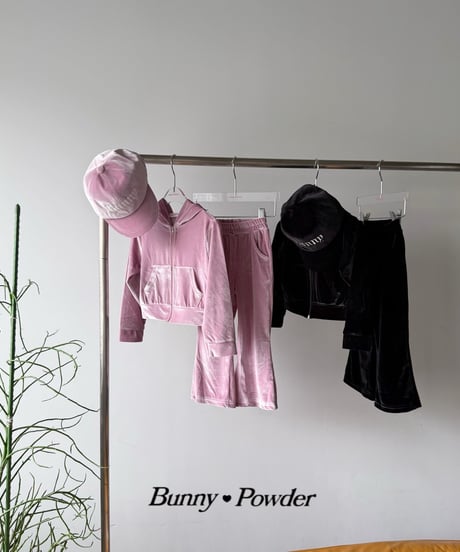 61[予約]bunny powder lexi hood zip up