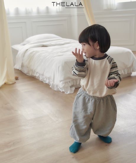 25[予約]thelala pop raglan t-shirt