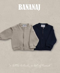 3[予約]BANANAJ waffle jacket